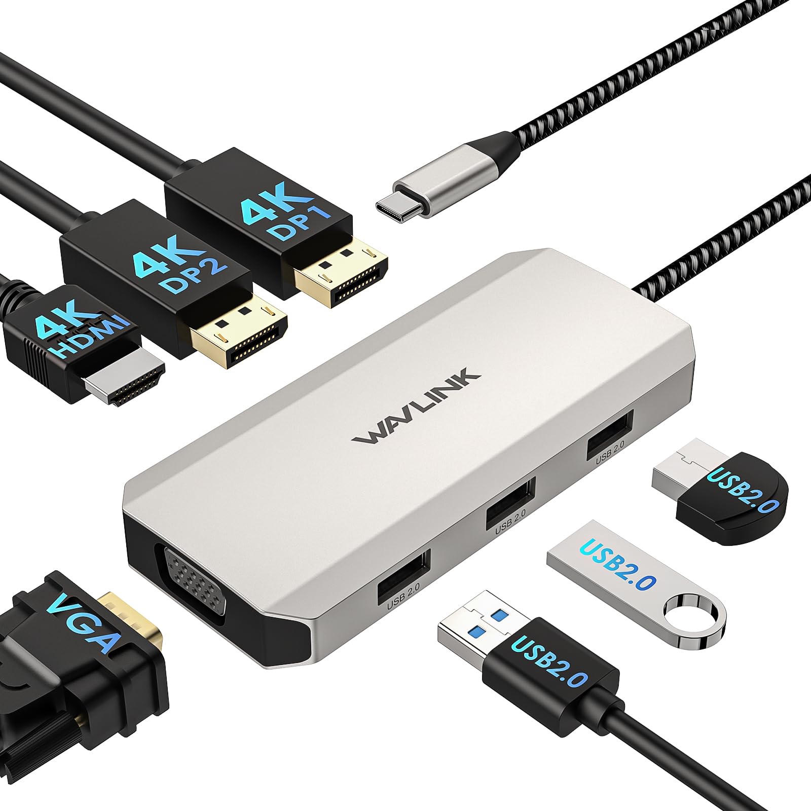 WAVLINK スタンド一体型ドッキングステーション Amazon.co.jp: WAVLINK USB Cドッキングステーション、13-In-1
